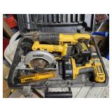 DeWalt Tool Set & Case Untested