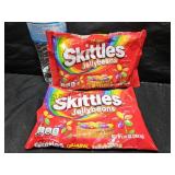 2 Bags Of Skittles Jellybeans