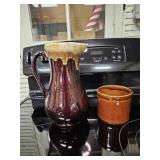 Ransbottom ?? Pottery Pitcher & Crock
