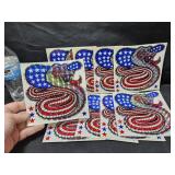 9 Vintage Decals Snakes