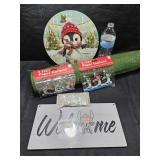 Penguin Clock New, Garland & Misc