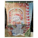 5x7 Snowman Backdrop