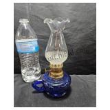VTG Cobalt Blue Oil Lamp