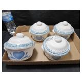 4 Ceramic Bowls