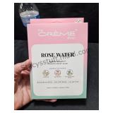 5 Pk Rose Water Face Masks