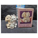 Precious Moments Figurine Pup & Cat