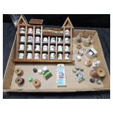 Thimbles & Older Thread Spools
