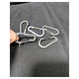 Silver Carabiners