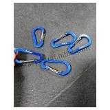 Blue Carabiners