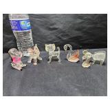 VTG Acrylic Animal Figurines