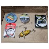 Misc Fishing & VTG Wood Lure