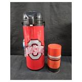 OH State Beverage Pump & Old Thermos Used Cond