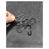 Black Carabiners