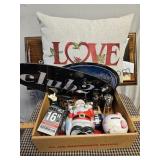 Misc Box. Christmas Avon ETC