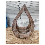 Wood Hanging Basket