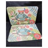 6 Owl Placemats