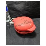 Mini Waffle Maker Red