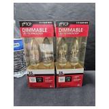2 Pks Dimmable Bulbs
