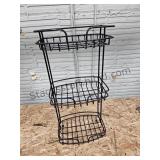 23 Inch Metal Bath Organizer Some Rust
