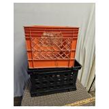2 Plastic Crates