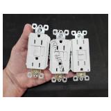 3 GFCI Outlets