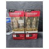 2 Pks Dimmable Bulbs