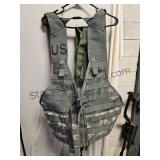 US Military Ammo Vest & Suspenders