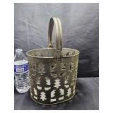 Metal Tree Basket 7.5 Inch