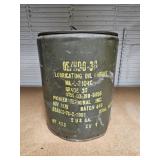 5 Gal. 1970s Army Oil Can