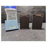 2 Zippo & 1 Zenith Lighter Boxes