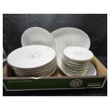 Spring Wheat China 14 Plates , Platter ETC
