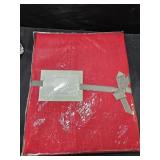 Red 70x90 Linen Tablecloth