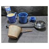VTG Enamelware & Metal Kitchen