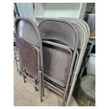 6 Folding Chairs