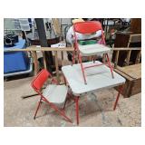 Vintage Samsonite Kids Table & Chairs