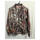 Zip Up Camo Jacket SZ L