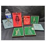 Crystal Ornaments Lot F