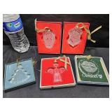 Crystal Ornaments Lot E