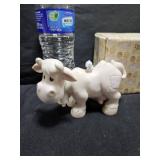 Precious Moments Cow Figurine