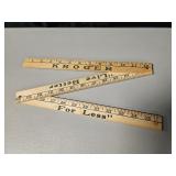 Old Kroger Folding Ruler