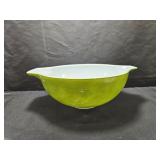 4 QT Pyrex Bowl Green Scratches