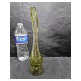 10 Inch Fenton Swung Neck Vase