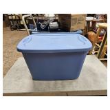 Storage Tote Blue