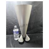 French Florist Vase Glass Feet