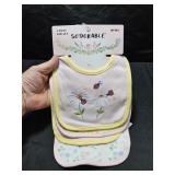 4 PK Baby Bibs