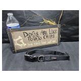 Dog Decor & LG/XL Collar