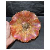 Carnival Glass Good Luck Bowl