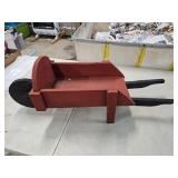 Wood Wagon Garden Decor