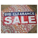 Clearance Banner 2 FT X 5 FT