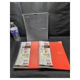 3 Wide Ruled Notebooks